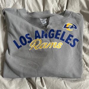 NFL Gray Crewneck Sweatshirt with Team Apparel Tag NWOT